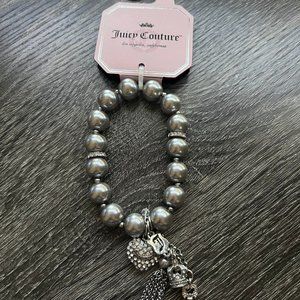 Juicy Couture Silver Chunky Charm Bracelet